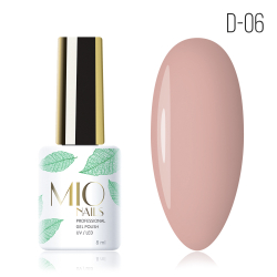 Гель-лак MIO NAILS D-06. Крем-брюле, 8мл