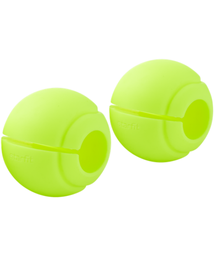 Расширители хвата BB-111, d=25 мм, сферические, ярко-зеленый, 2 шт