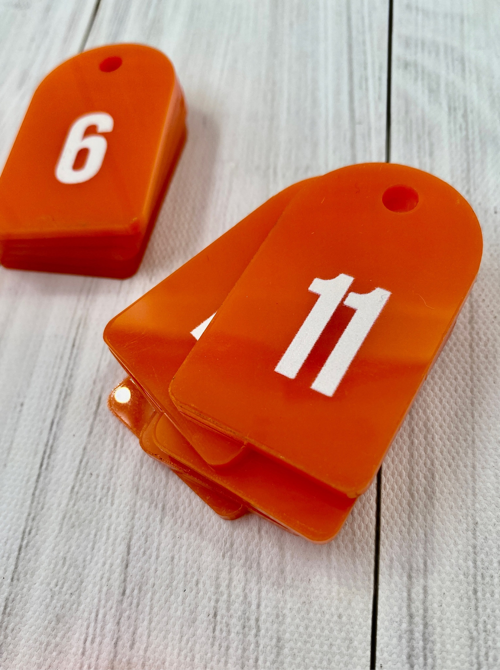 Номерки для ключей 30х50 (Комплект)