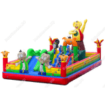 Коммерческий надувной батут "Озорные свинки"