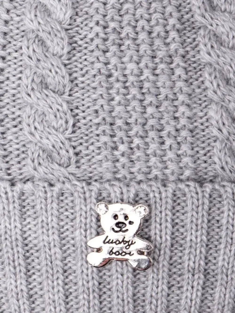 Шапка вязаная демисезонная для детей