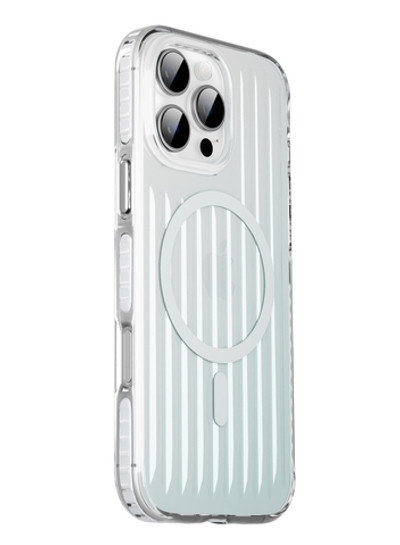 Чехол Gurdini Ocean Case с поддержкой MagSafe для iPhone 16 Pro Max (Прозрачный)