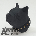 Ароматизатор-игрушка -на обдув- Собачка Бульдог -(жидк)- YC-31BPF Black Pirate face