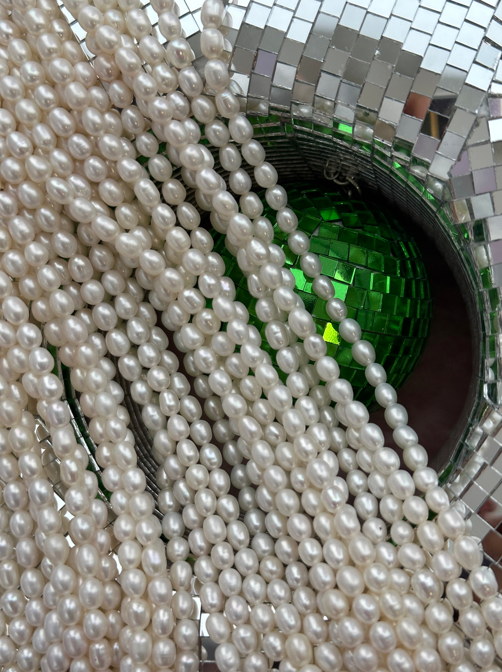 Жемчуг натуральный, рис 5,2-5,5мм, 5А