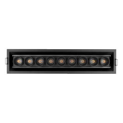 Светильник MS-ORIENT-BUILT-TURN-TC-S67x300-20W Warm3000 (BK-BK, 30 deg, 230V) (Arlight, IP20 Металл, 5 лет) 037210