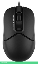 Мышь A4Tech Fstyler черный (FM12S)