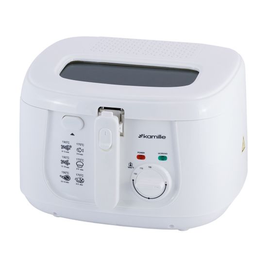 Фритюрница электрическая 2,5 л. 1800 Вт. Kamille KM 6811