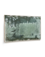 Selnar зеленая абстрактная картина 202 x 122 см