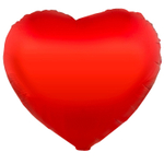 Шар фольгированный Сердце 45 см (Красный)