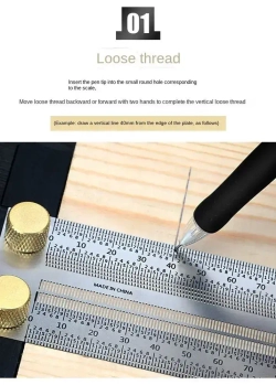 Линейка разметочная , 400 мм