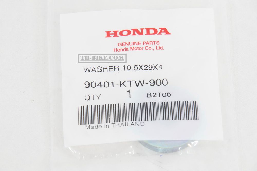 90401-KTW-900. WASHER, 10.5X29X4