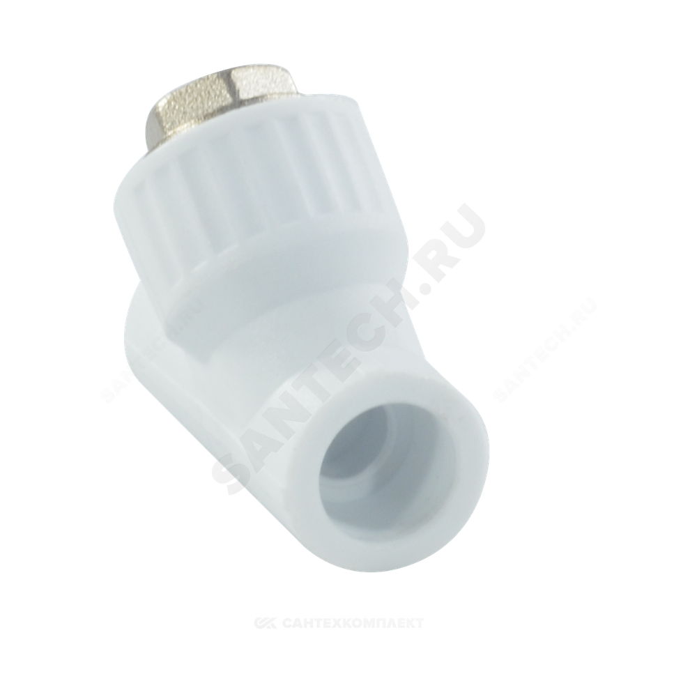 Фильтр PP-R сетчатый белый Дн 25х45гр внутренняя пайка VALFEX 10141025