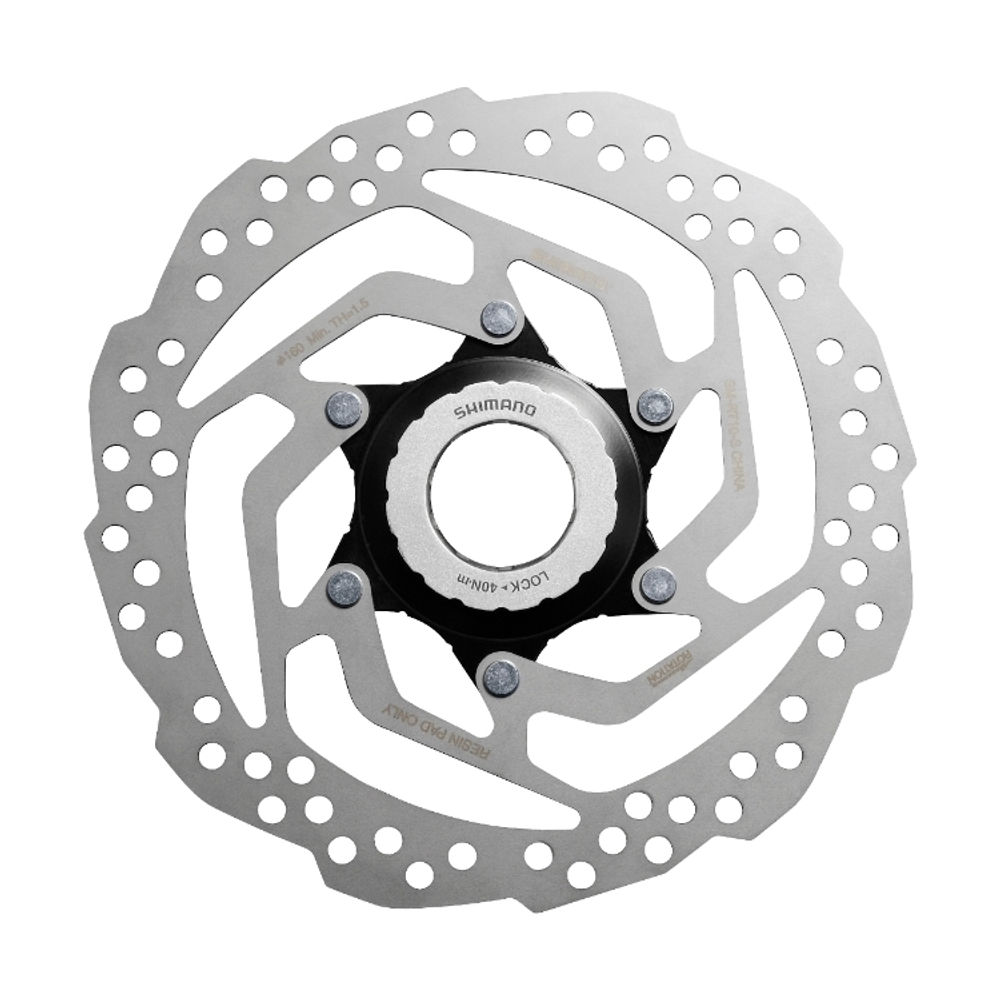Тормозной диск 180 мм Center Lock SM-RT10 Resin Pad Only