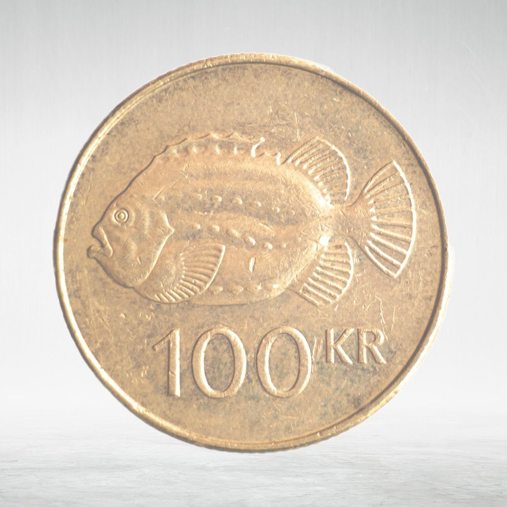 Iceland, 100 Krónur, 2001, VF