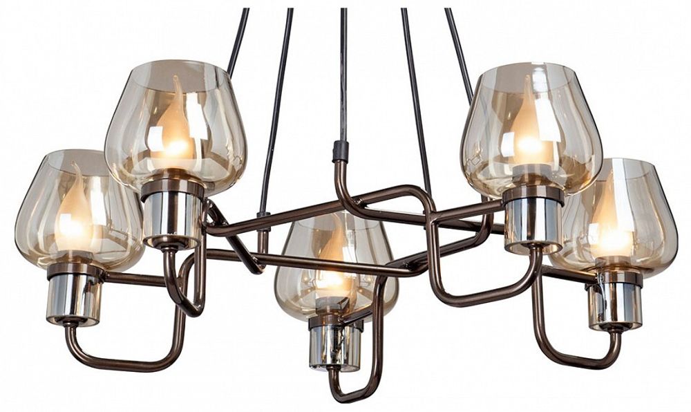 Подвесная люстра Vitaluce Шарики V4833-7/5S