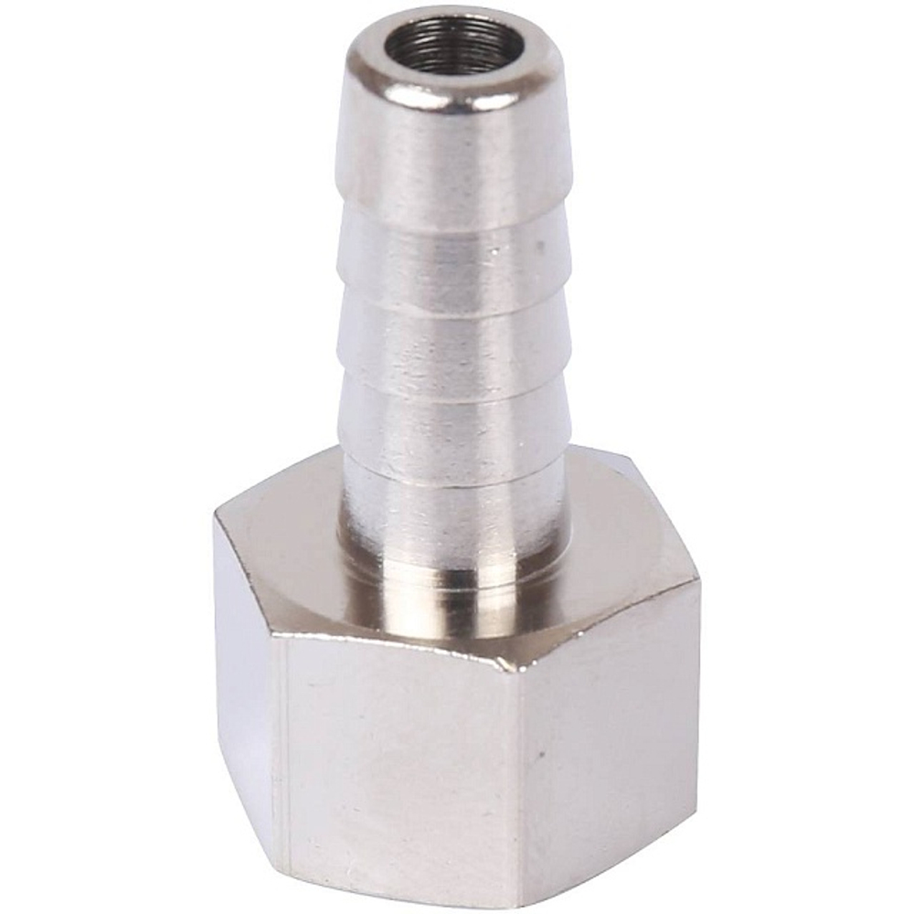 Штуцер с внутренней резьбой STOUT SFT 0066 - 3/8" x 10 мм (латунь никелированная)