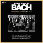 Nikolaus Harnoncourt, Concentus Musicus Wien / Johann Sebastian Bach: The Brandenburg Concertos Nos. 1-6 (2LP)
