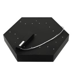 Светильник LED ЭРА Geometria SPO-122-B-40K-066 Hexagon 66Вт 4000К 5300Лм IP40 800*800*80 черный подвесной | Декоративные светильники Geometria