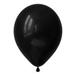 Черный, Пастель / Black, латексный шар