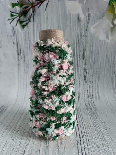 Пряжа Единорог UNICORN мультиколор с шишибриками 50 g
