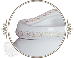 Унитаз напольный с бачком Migliore Milady ML.MLD-25.701.D3.BR горизонтальный выпуск, кнопка