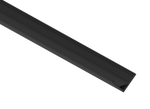 Угловой алюминиевый профиль,  16х16х2000. Цвет: Черный матовый, RAL9005,Серия:DN8ALE