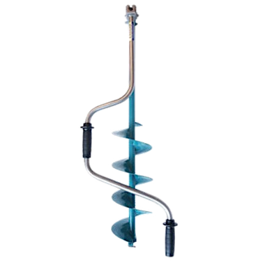 Ледобур 130мм Тонар Двуручный ЛР-130T 13-11-058 Телескоп