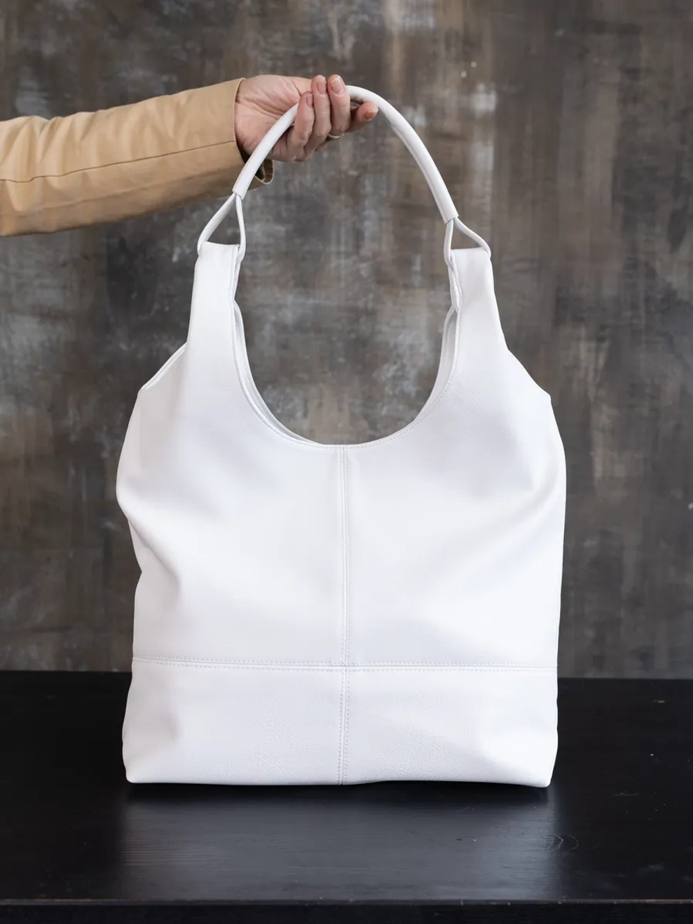 Сумка через плечо большая шоппер