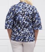 рубашка finire plus size Persona by Marina Rinaldi - темно-синий(1192112)