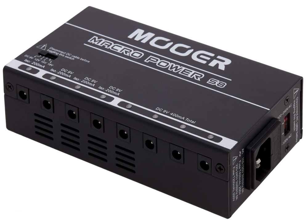 Блок питания MOOER Macro Power S8
