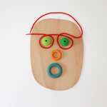 Деревянный сюжетный игровой набор "У воды"