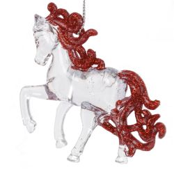 GAEM Украшение новогоднеe "Лошадь", L10 W3 H9,5 см