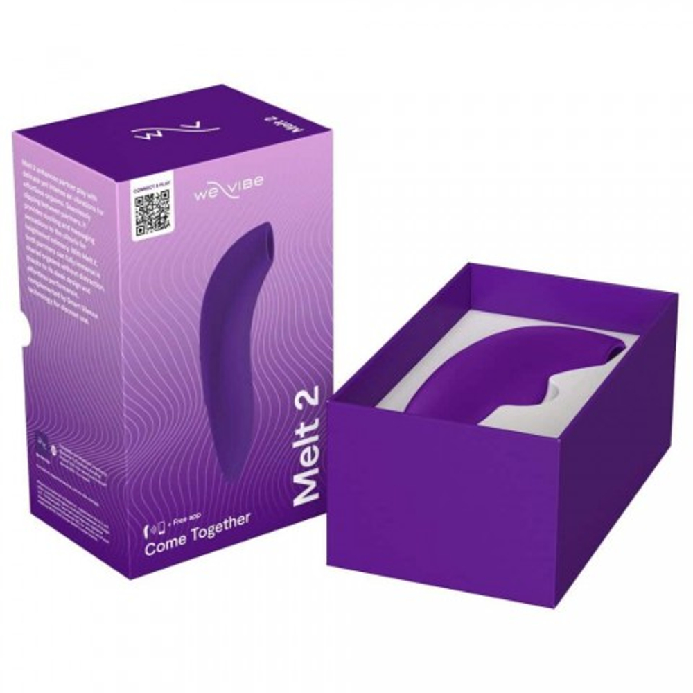 Бесконтактный клиторальный стимулятор We-Vibe Melt 2 фиолетовый