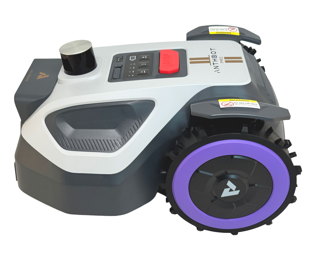 Робот-газонокосилка Anthbot M9 PRO (LIDAR + RTK-GPS) для участков 1000–1500 м² (10–15 соток)