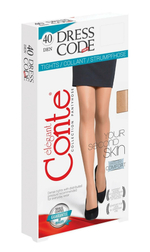 CONTE DRESS CODE 40 Колготки женские с эффектом «второй кожи»