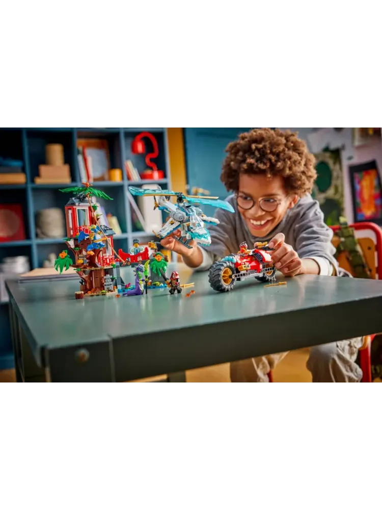 Конструктор NINJAGO 71857 Дом на дереве: Битва ниндзя