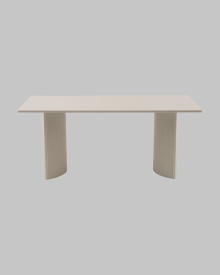 Стол обеденный Celestia 180*90*75 см бежевый