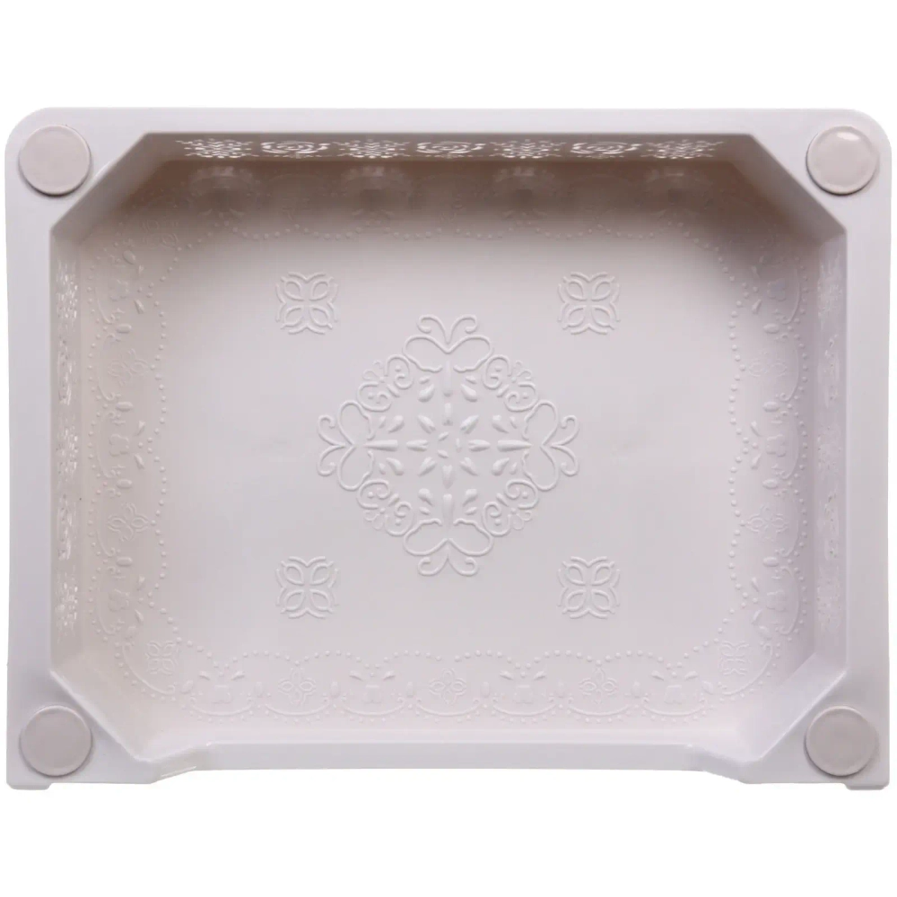 Этажерка малая «ИДЕЯДОМА», 4 секции, цвет белый, 37*28.5*71см (пакет)