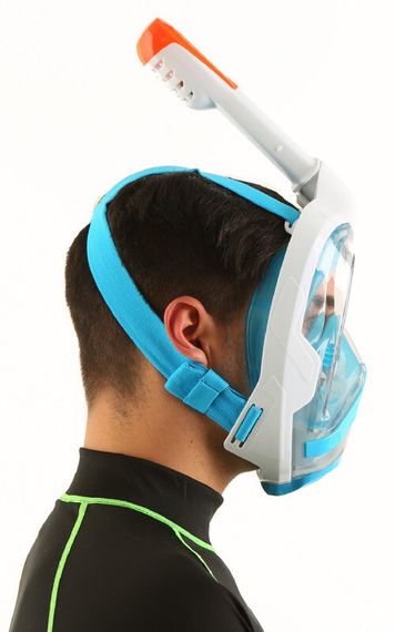 Маска полнолицевая Seac Magica White/Orange