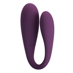 Лиловый вибратор для двоих с управлением через приложение Pretty Love Vibrator August Purple BI-014582HP-1