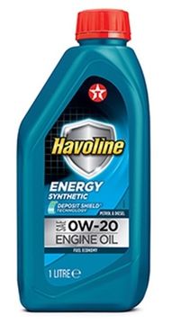 HAVOLINE ENERGY 0W-20 моторное масло TEXACO 1 литр