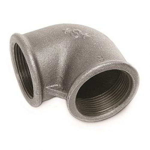 Угольник чугунный оцинкованный 90° внутренняя/внутренняя резьба