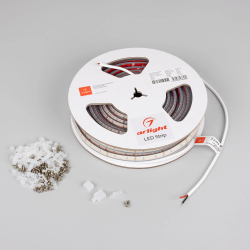 Светодиодная лента герметичная RTW-PFS-A140-12mm 48V Day4000 (12 W/m, IP68, 20m) (Arlight, -) 057300