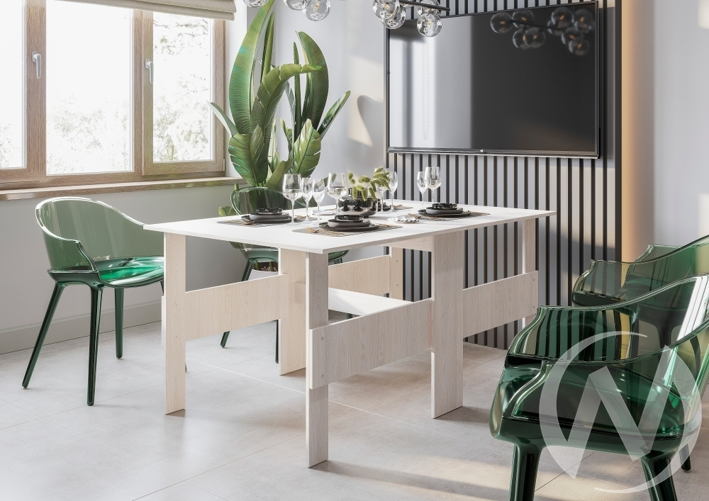 Стол - книжка Стандарт (ясень белый)