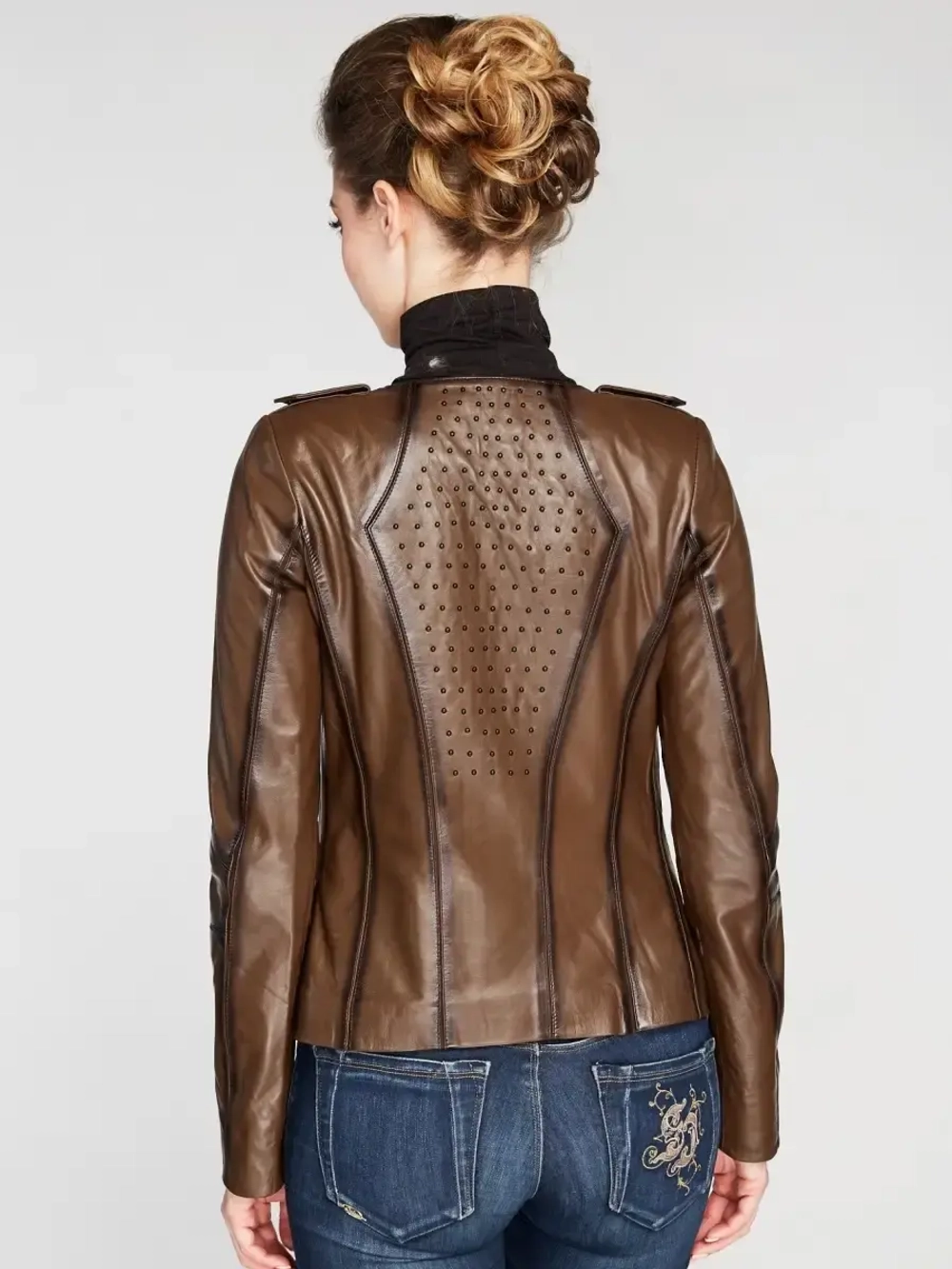 Куртка женская из натуральной кожи