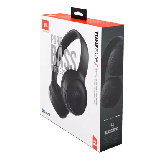 Беспроводные наушники JBL Tune 510BT Black