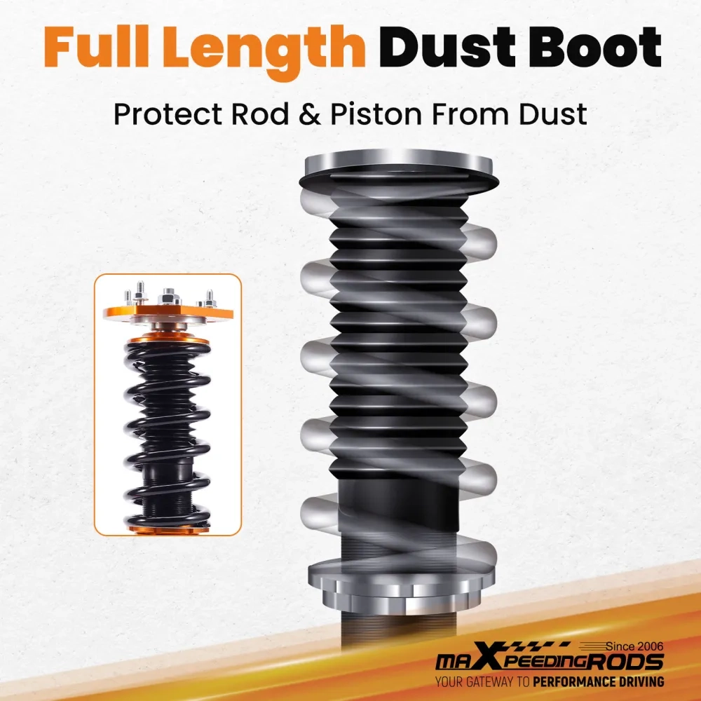 Maxpeedingrods Coilover Suspension Kits подходит для автомобиля Chevrolet Cobalt 05-10 Adj. Height