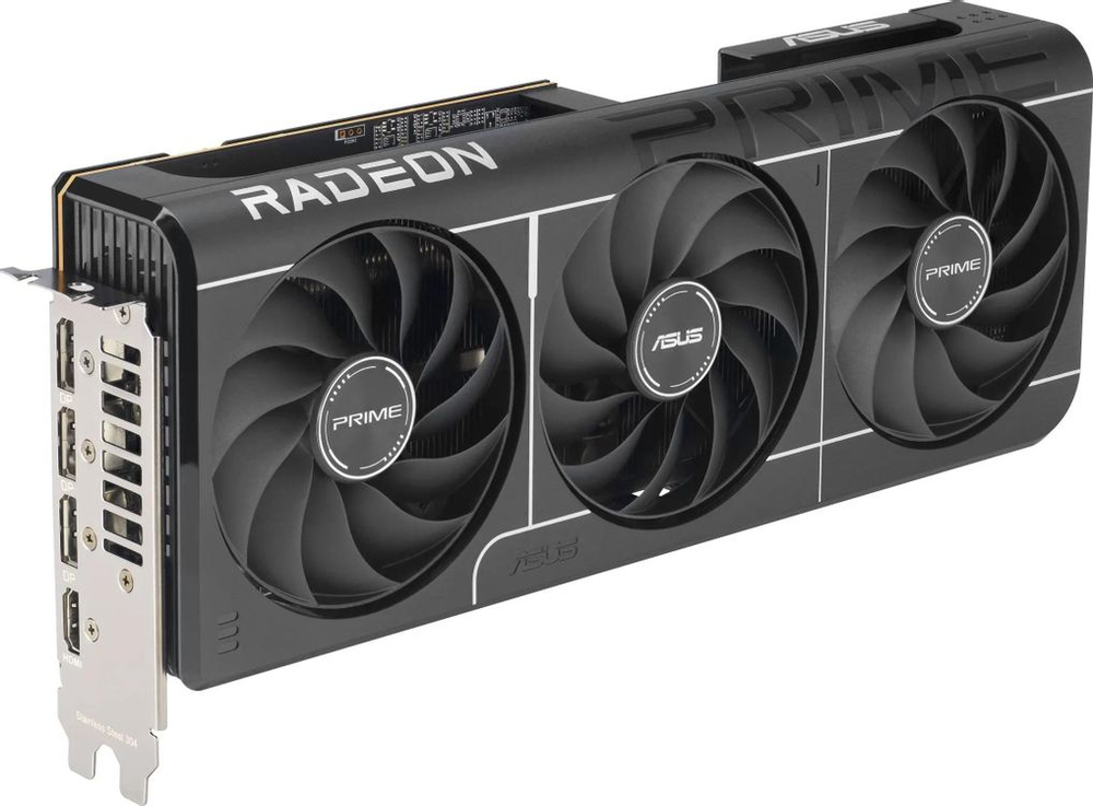 Видеокарта ASUS AMD  Radeon RX 9070 PRIME-RX9070-O16G-EVO 16ГБ PRIME, GDDR6, OC,  Ret
