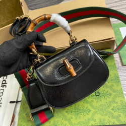 Gucci Bamboo 1947 Mini Top Handle Bag 17 cm