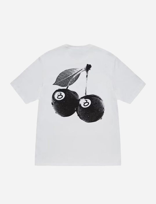 Stussy Cherries Tee White